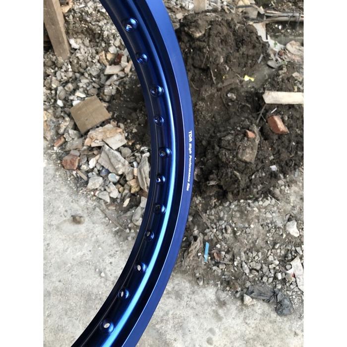 velg tdr wx ring 17 biru blue ukuran 185