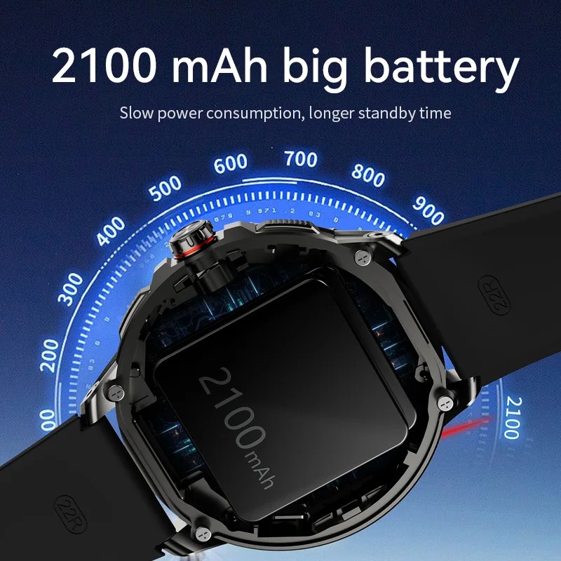 5G/4G Smart Watch 1.95 inch HD AMOLED 16GB+256GB RAM 190 Camera GPS WIFI Google Download Smartwatch