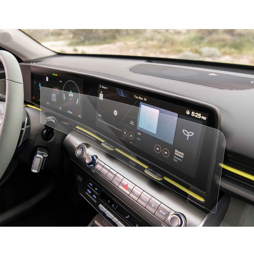 LFOTPP Nano Screen Protector for Hyundai Kona SX2 2023 2024 2025 Car Multimedia Radio Display Auto