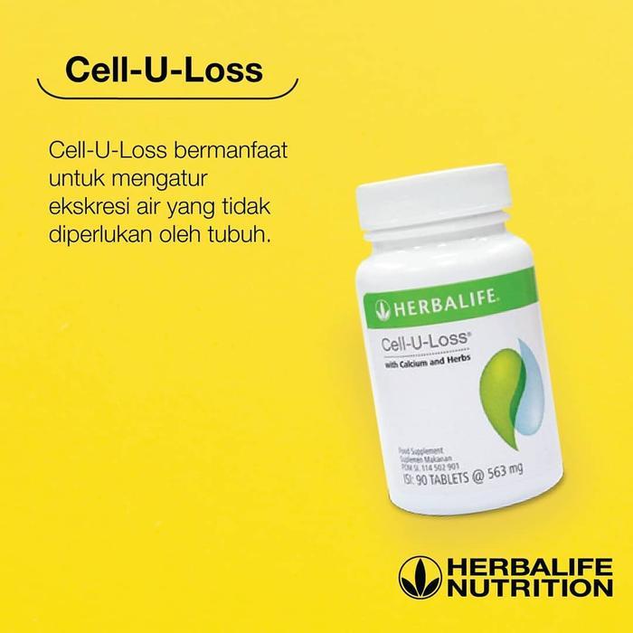 Cell U Loss / Cellulos Herbalife Original Label Utuh Tbk