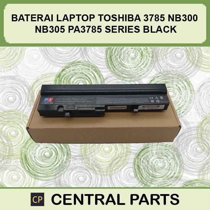 Baterai untuk Toshiba NB300 NB301 NB302 NB303 NB304 Black