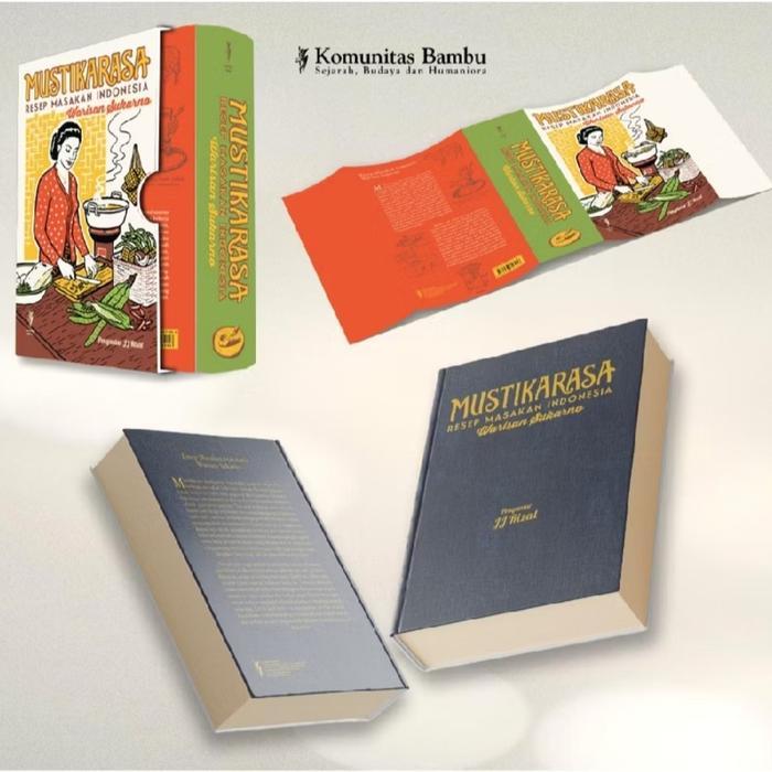 Buku Mustika Rasa Resep Masakan Indonesia Warisan Sukarno (Hard Cover)