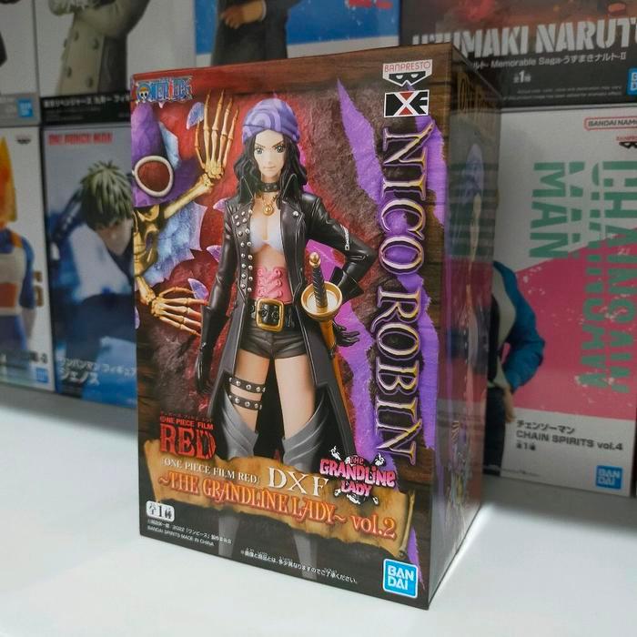 HOT SALE BANPRESTO DXF ONE PIECE FILM RED GRANDLINE LADY VOL.2 FIGURE NICO ROBIN TERMURAH