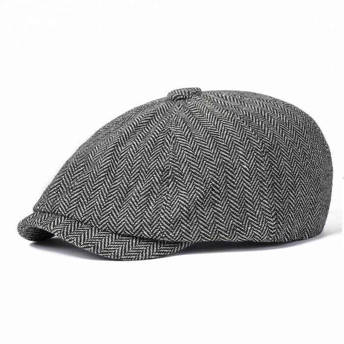 Topi Baret Dean Jamont Style Newsboy Flat Beret Hat Pelukis Patino Dewasa Peaky Blinders Outfits