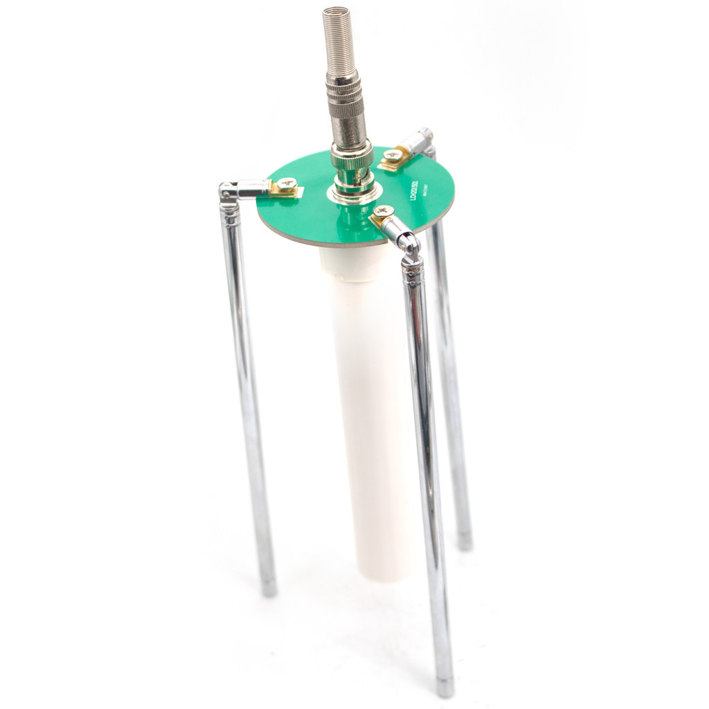 65M-375MHZ GP ANTENNA FM TRANSMITTER ANTENNA BNC Q9 PLUG TELESCOPIC ANTENNA FOR HAM RADIO AMPLIFIER