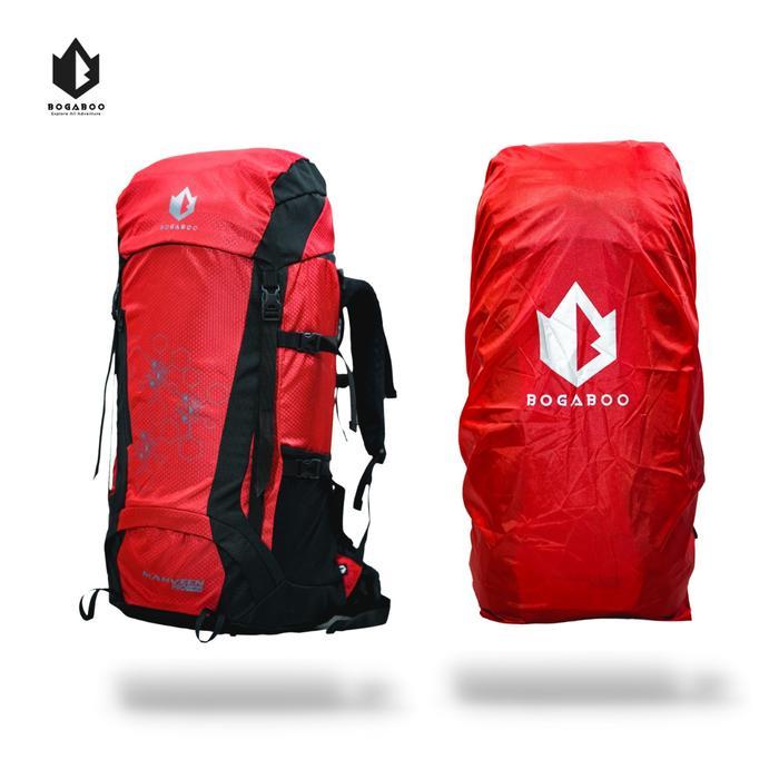 The North Face - Tas Carrier Mahven 45 Liter + Coverbag Waterprof - Tas Keril Gunung Camping