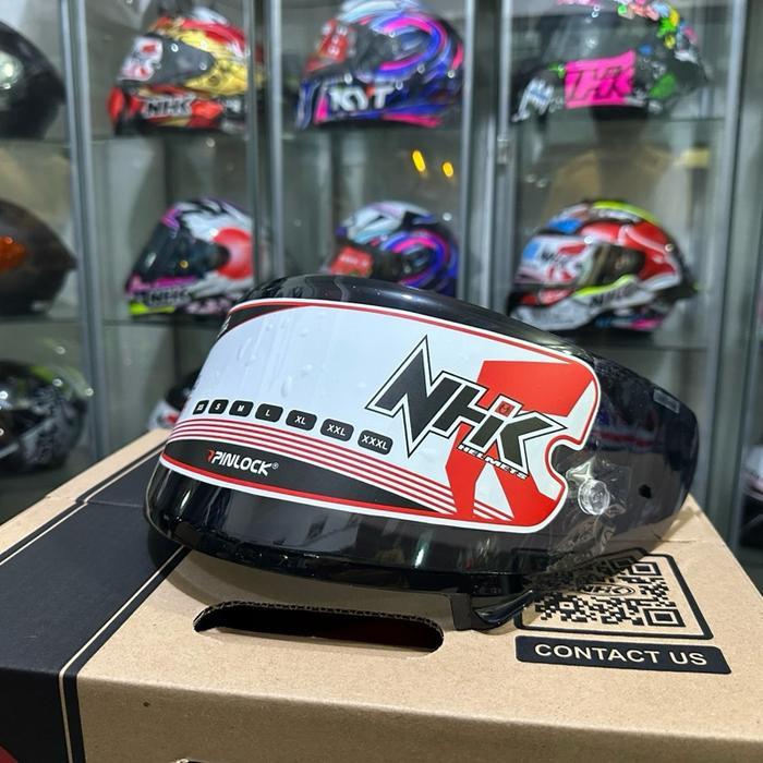 VISOR NHK GPR TECH DARK SMOKE