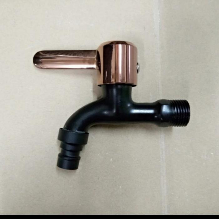 Kran Taman/Kran Dinding Black Gold