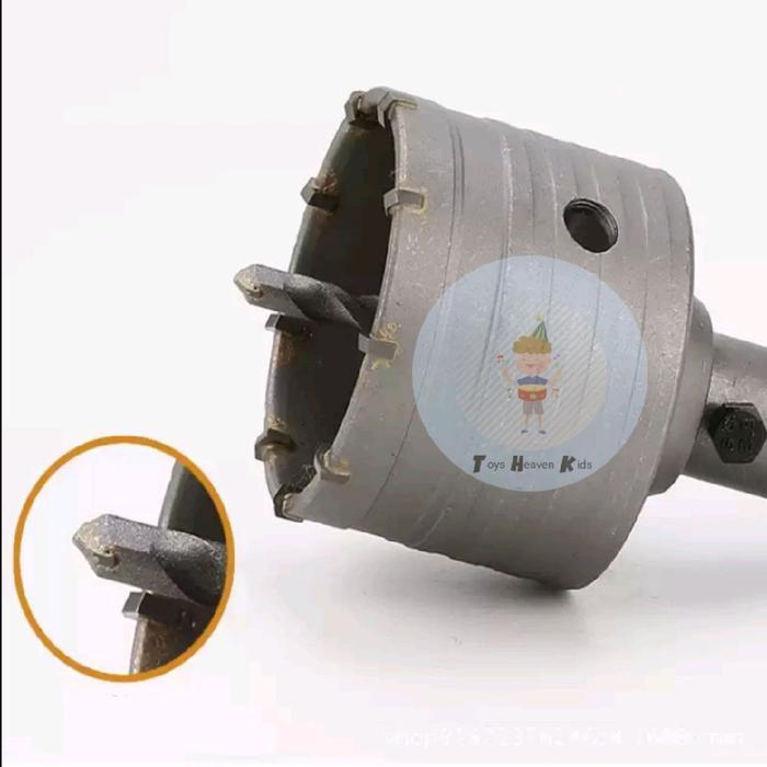 Mata Bor Hole Saw Lubang Tembok Beton/Hole Saw Hollow Core Saw/Pelubang Beton Tembok Pipa