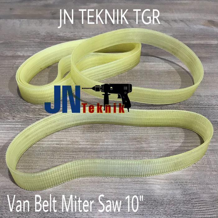 Van Belt Miter Saw 10" / V Belt Miter Saw Mesin Potong Alumunium 10" #Gratisongkir