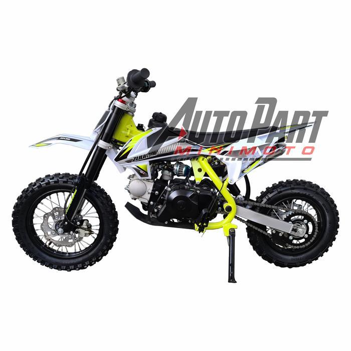 Motor Mini Trail 4Tak 50cc Automatic Elektrik Starter - Mesin Motor 4T - Hijau