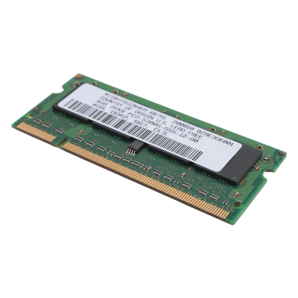 ABAN DDR2 4GB Laptop Ram Memory 667Mhz PC2 5300 SODIMM 1.8V 200 Pins for AMD Laptop Memory