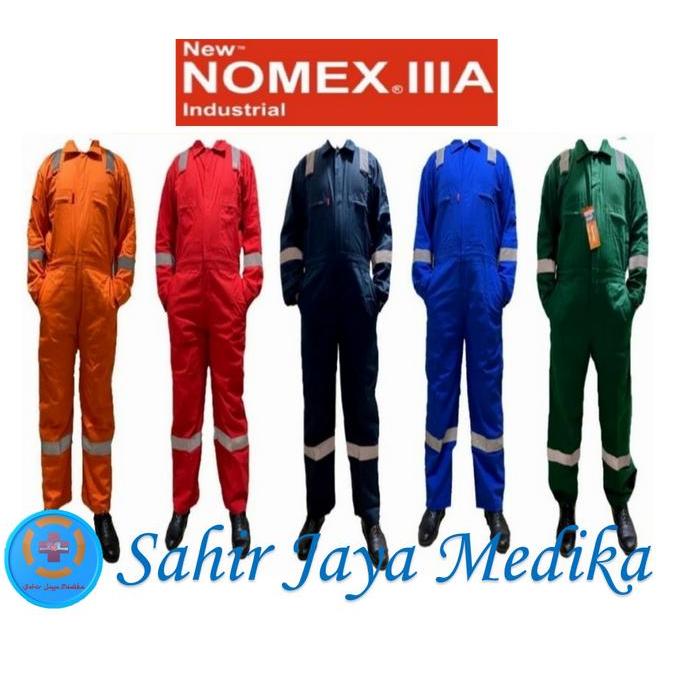 Coverall NOMEX 3A Original Wearpack Nomex IIIA Coverall Fire Retardant Original Safety Nomex