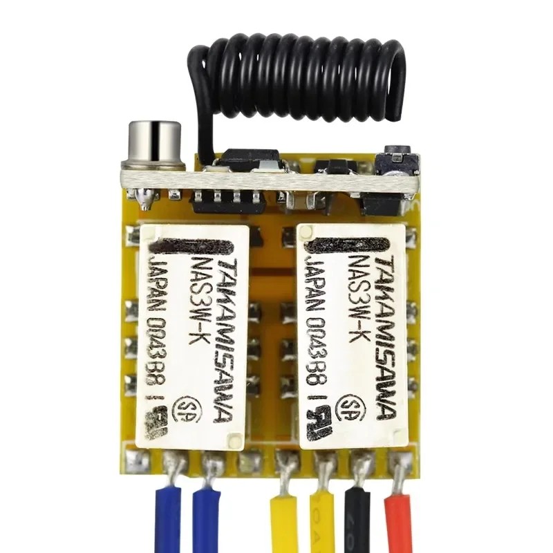 Micro Wireless 433Mhz 2 Channel Controller Receiver For Smart Home