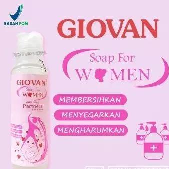 Terlaris Giovan Soap For Women /Giovan Pink /Pembersih Area Wanita