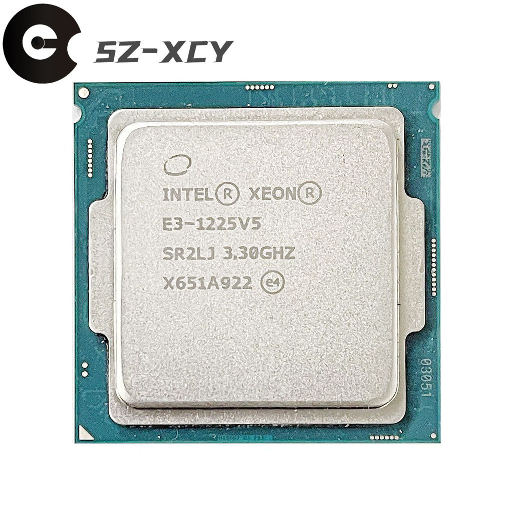 Intel Xeon E3-1225 v5 E3 1225v5 E3 1225 v5 3.3GHz Quad-Core four-Thread CPU Processor 8M 80W LGA