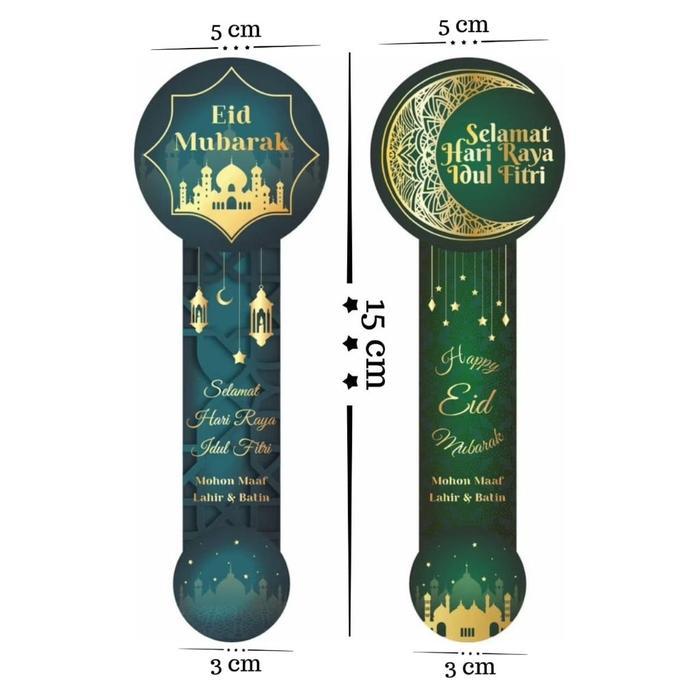 Sticker Toples Lebaran Hologram Sticker Toples Premium Sticker Lebaran Sticker Idul Fitri Sticker