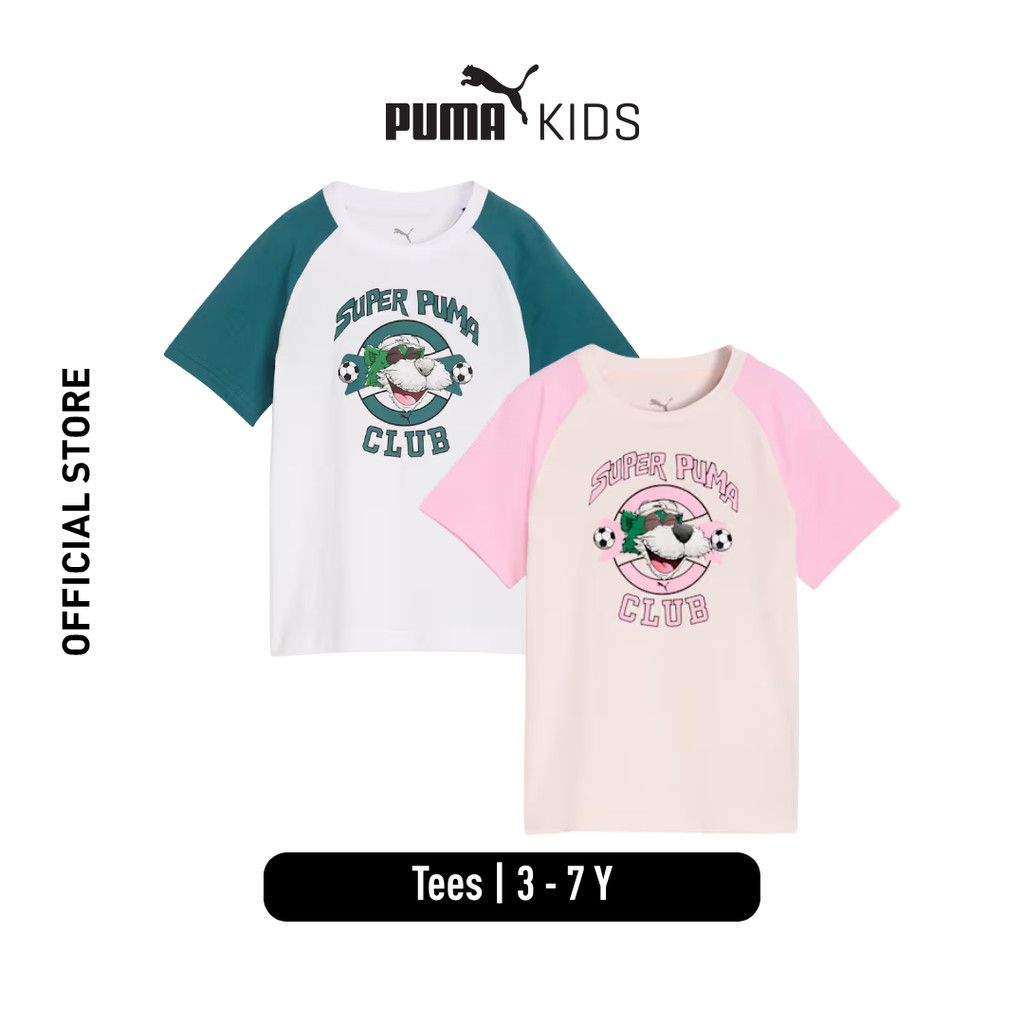 PUMA SUPER Graphic Tee Ps - Kaos Anak