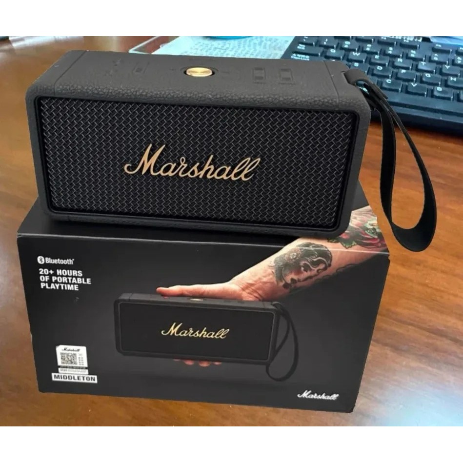 New Marshall MIDDLETON Original Wireless Bluetooth Speaker Outdoor Portable Bluetooth Speaker High