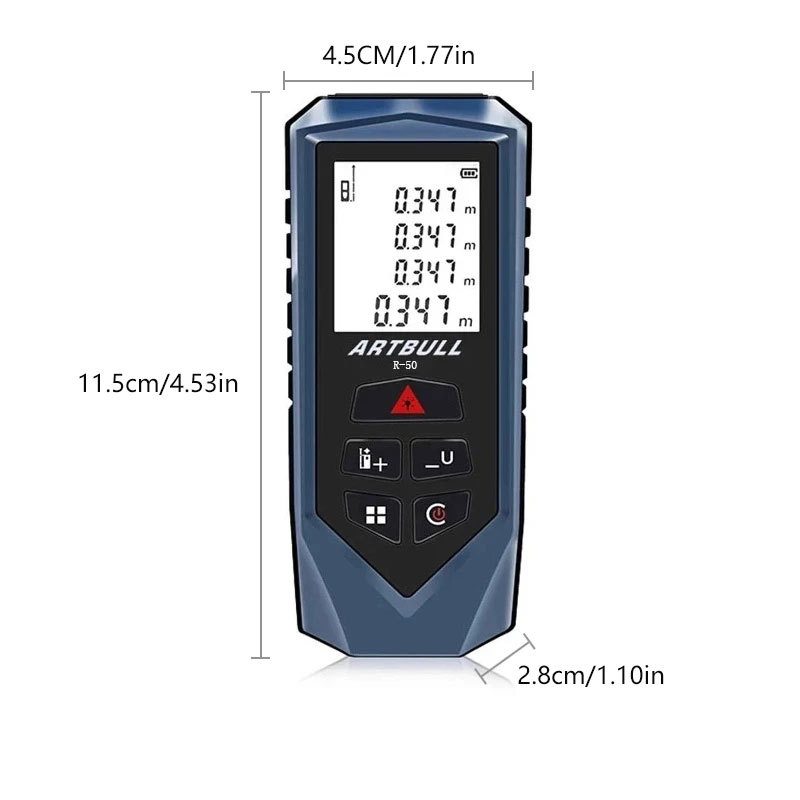100 meters laser rangefinder Tape measure laser rangefinder