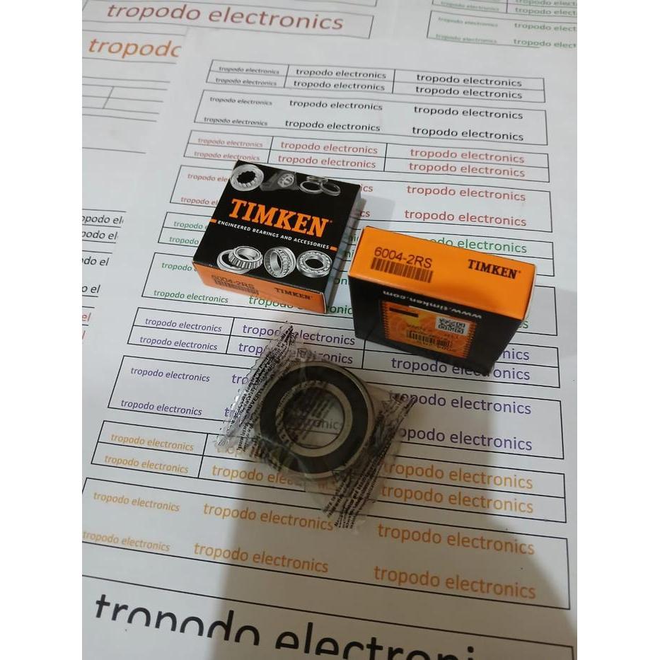 FREE ONGKIR BALL BEARING 6004 2RS MERK TIMKEN BISA COD