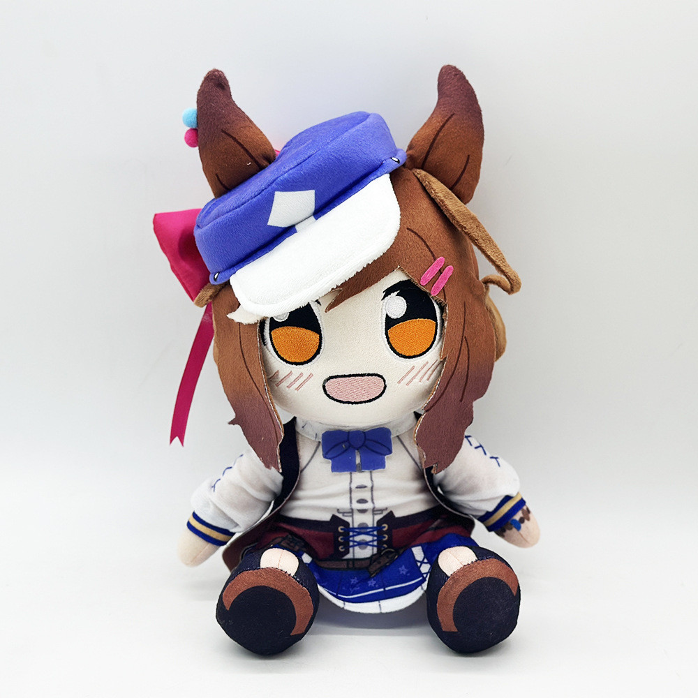 Kawaii Uma musume Plush Toy Anime Pretty Derby Character Merchandise Rice Shower Oguri Cap
