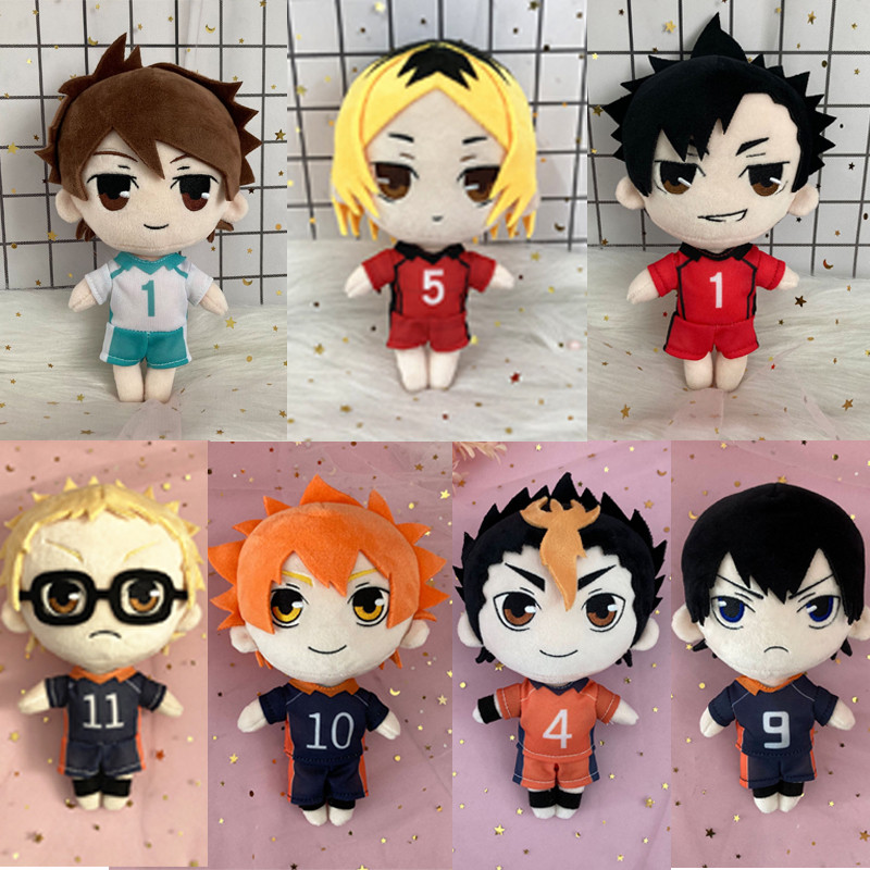 Anime Haikyuu Plush Doll Toy Tobio Kageyama Shoyo Hinata Kuroo Tetsurou Soft Stuffed Pillow