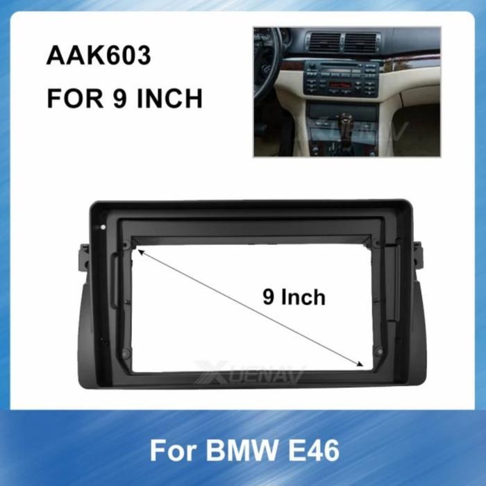 frame panel BMW E46 9inchi android