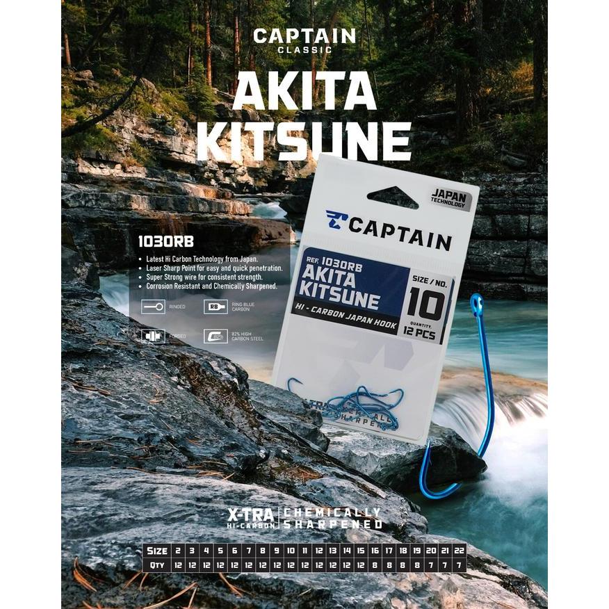 Kail/Hook Captain Akita Kitsune 1030Rb, Kail Kuat, Kail Tajam, Kail Nancep