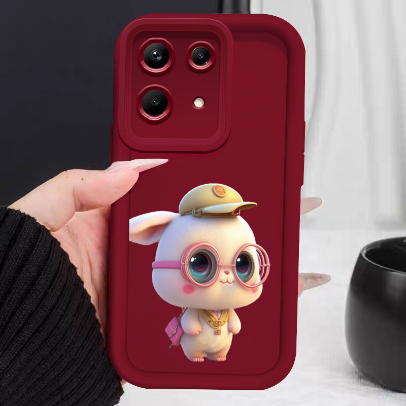 Casing Hp untuk Infinix Note 30 Note 30 Pro Note 30 VIP GT 10 Pro Case Kelinci Gaya Fashion dengan T