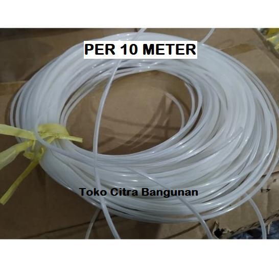Terlaris Selang Micro 2.3 mm Kecil Slang Air Sedotan Bening Per 10 meter Depok SALE