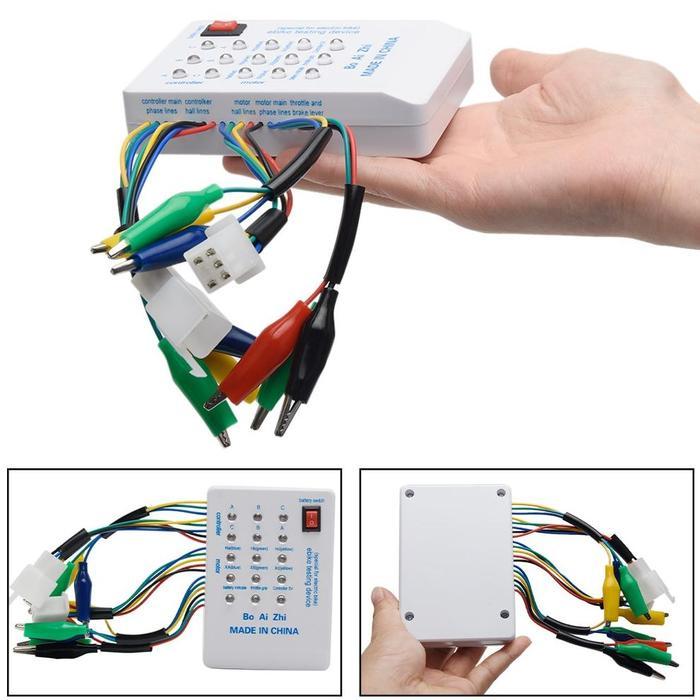 ** tester sepeda listrik controller motor bldc brushless alat tes kerusakan kontroler dinamo