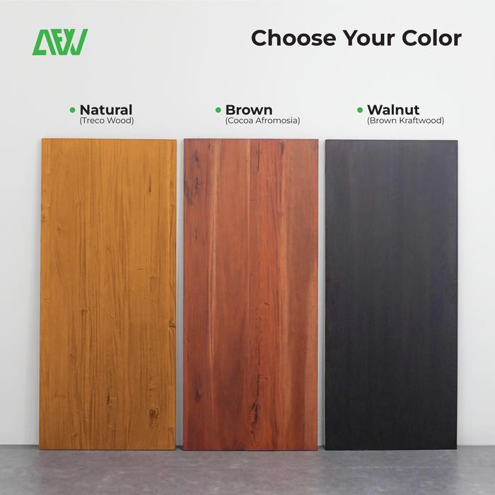 Top Table Papan Meja MAHONI Solid AFW - 2137