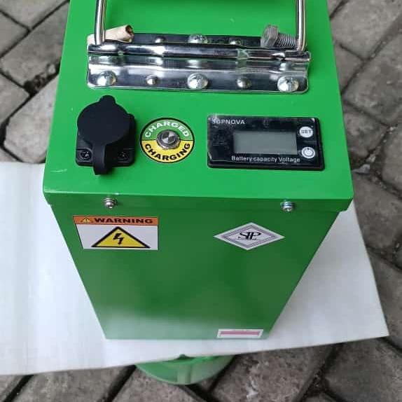 Smart Battery Motor Listrik Lithium Lifepo4 60V 72V 25Ah 50Ah 100Ah Circuit Kabel BMS Protection