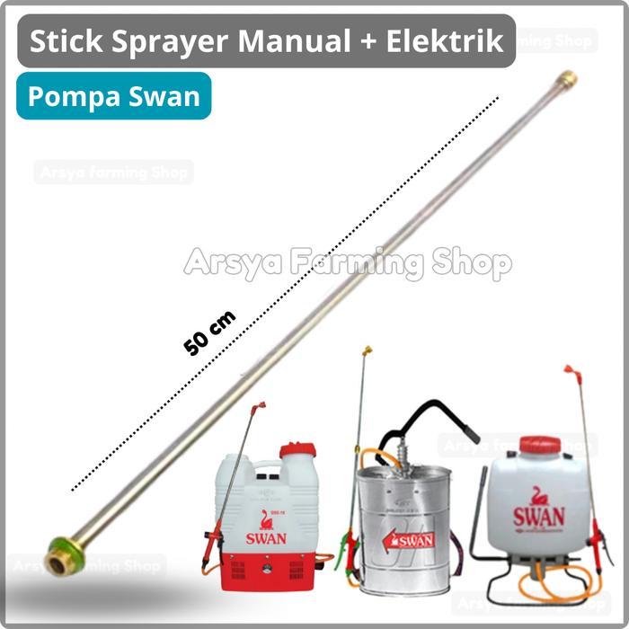 STIK POMPA SWAN MANUAL ELEKTRIK, STICK SPRAYER SEMPROTAN HAMA FOR SALE