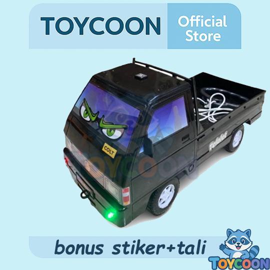 ` TCS Mainan Mobil Pick Up L300 Musik dan Lampu / Mainan Mobil Telolet Basuri PickUp L300