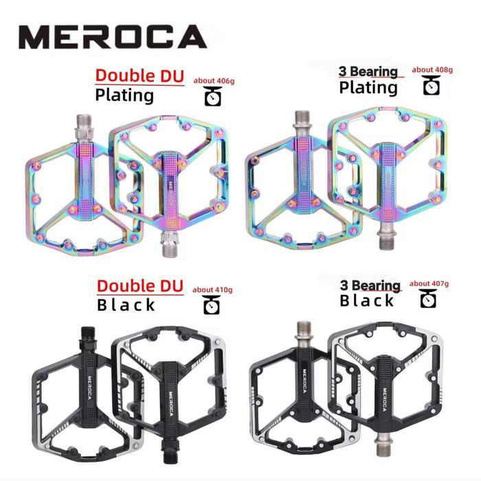 Polygon Meroca Pedal 3 Seal Bearing Pedals Doubel Du Bushing Sepeda