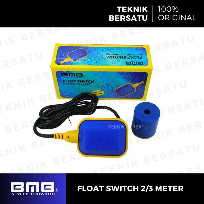 BMB OTOMATIS POMPA AIR CELUP 2/3 METER FLOAT SWITCH SENSOR APUNG / PELAMPUNG AIR TANDON OTOMATIS