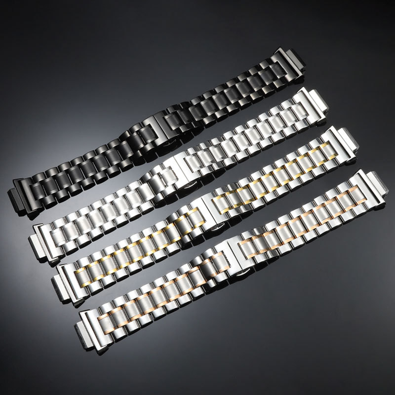 GA2100 watchband For Casio G-SHOCK GA-2100 GA-2110 GM2100 GM-5600 Modified solid stainless steel