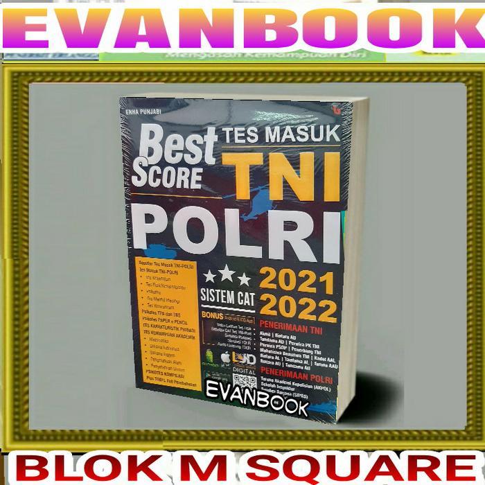 HOT SALE BUKU TES TNI POLRI - BUKU TNI POLRI BEST SCORE TES MASUK TNI POLRI TERMURAH