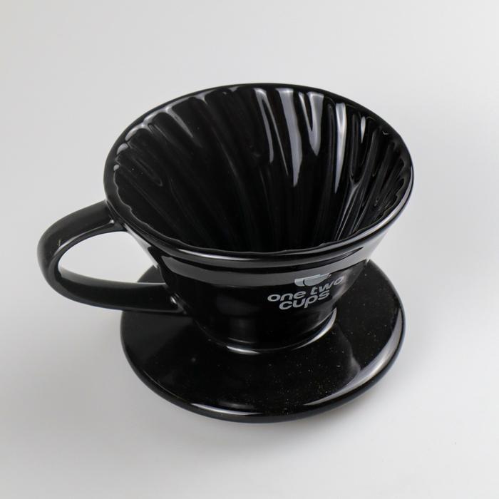 New Ceramic V60 Dripper Black For V60 Manual Brew #Gratisongkir