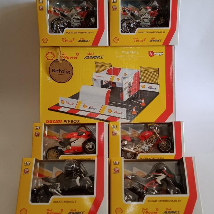Ducati Shell 1 set (Shell Ducati Edition)