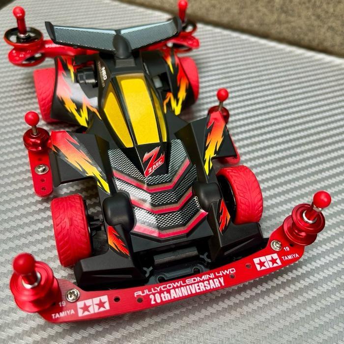 Tamiya Rakitan Neo Tridager ZMC Carbon Chassis S2 3006i-RKT