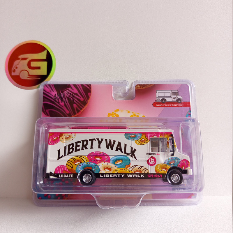 American Diorama LB Cafe Truck Food Truck Edition Liberty Walk - Diecast Truck