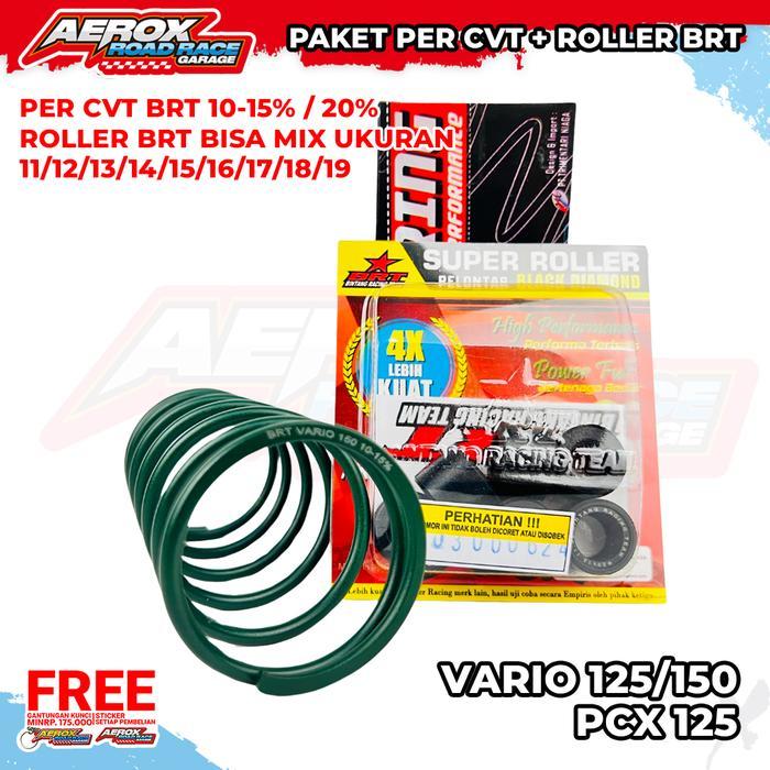 PAKET 2 IN 1 PER CVT BRT ROLLER BRT VARIO 125 VARIO 150 PCX 125