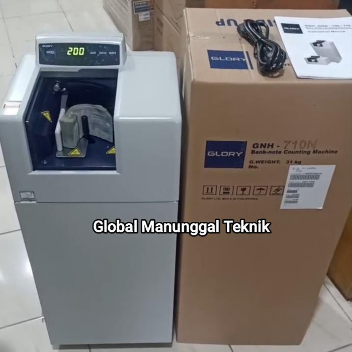 Mesin Hitung Uang Glory GNH-710 GNH710 Original Garansi 1 Tahun