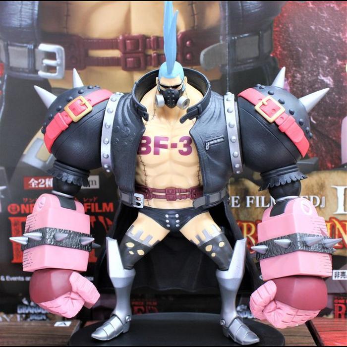 HOT SALE DXF FIGURE FRANKY - THE GRANDLINE MEN VOL.12 ONE PIECE FILM RED TERMURAH