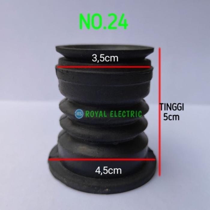 "New" (1 Set) Karet Seal Mesin Cuci Polytron 2 Tabung