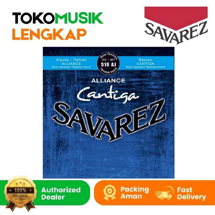 Senar Gitar Klasik Savarez Alliance Cantiga 510 AJ Classic Guitar String Savarez 510AJ High Tension