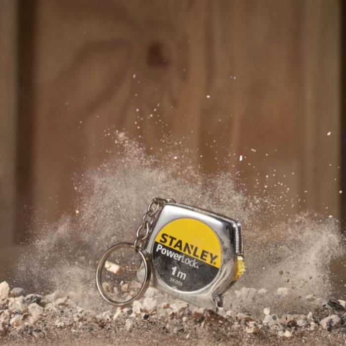 Stanley Stht39-133 1M/3" Powerlock Tape Power Lock Alat Ukur Meteran Stanley / 39-055 Key Chain